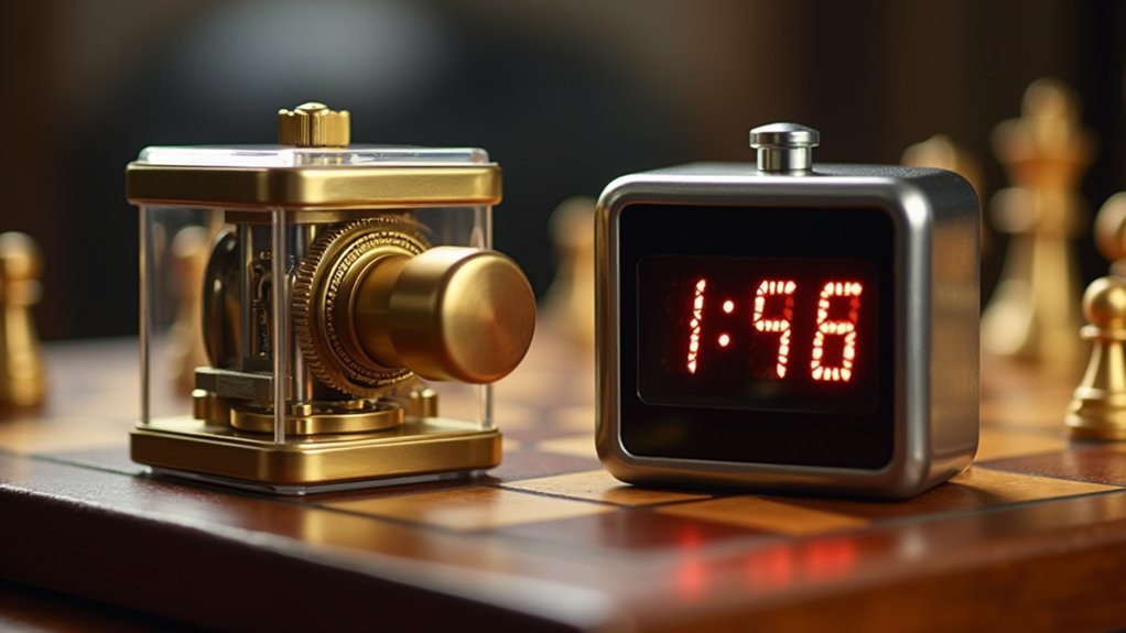 mechanical versus digital timers