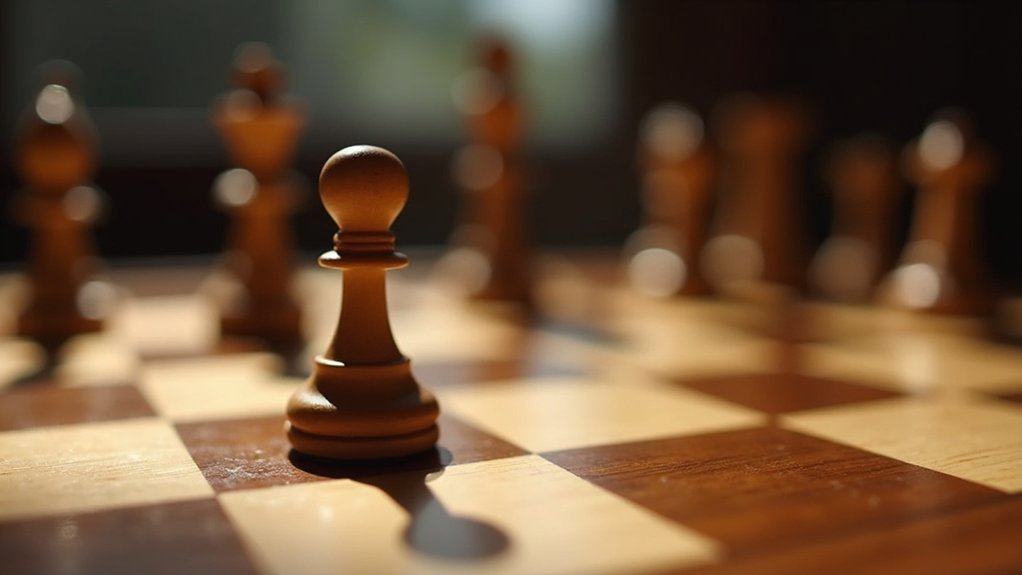 pawn cannot take king