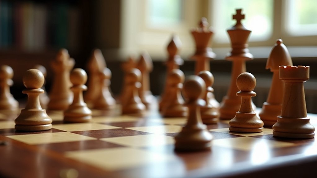 position rooks knights bishops